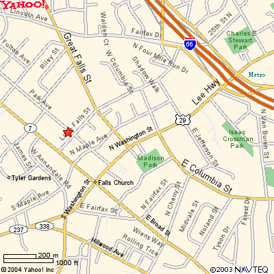 Detail map to Dentist
